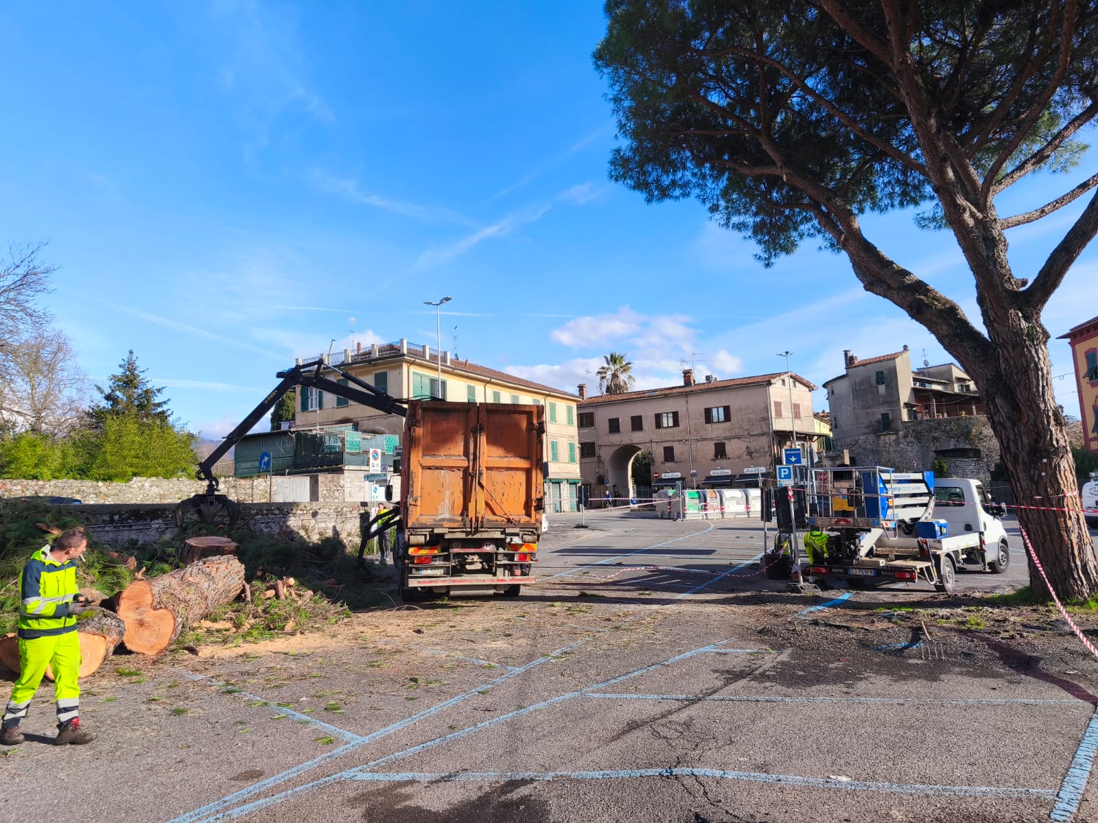 Parcheggio Porta Parma foto archivio