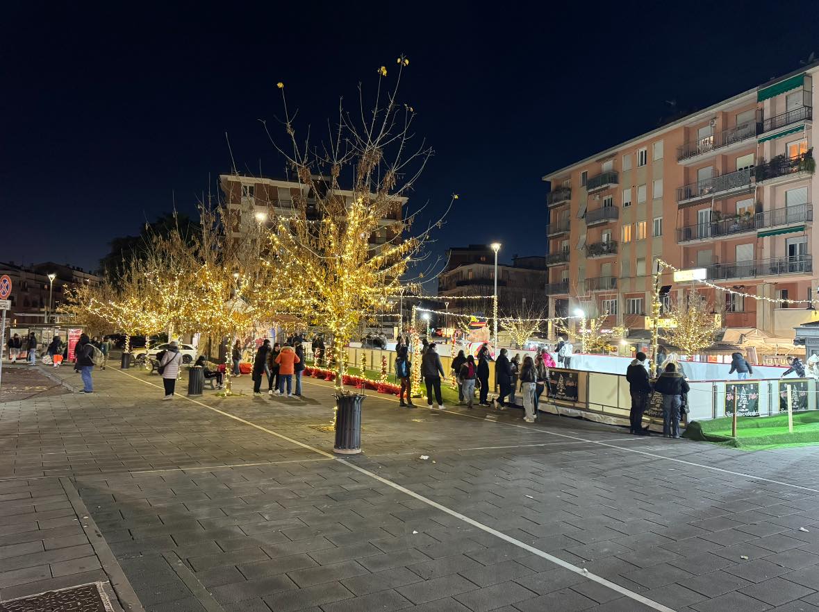 Piazza Martiri della Libertà a Sarzana